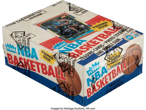 1996 fleer metal basketball box|1986 fleer unopened box.